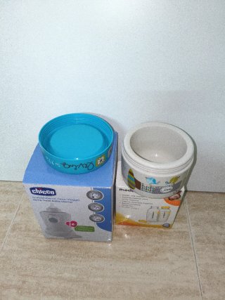 Calientabiberones Chicco y Medela
