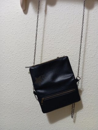 Bolso pequeño Green Coast negro