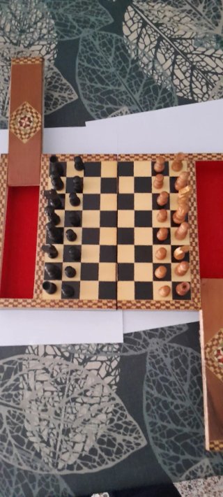 Juego de ajedrez decorativo