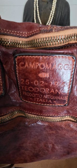 Borsa Campomaggi in pelle marrone