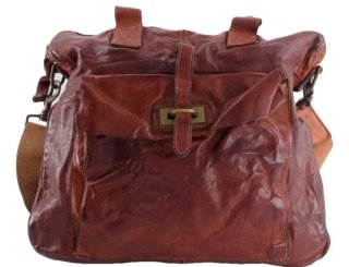 Borsa Campomaggi in pelle marrone