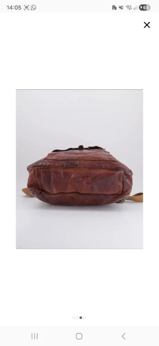 Borsa Campomaggi in pelle marrone