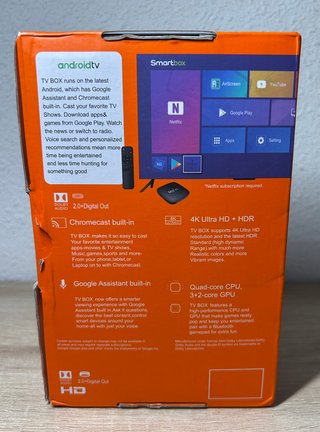 MX10 Android TV Box 4K Chromecast