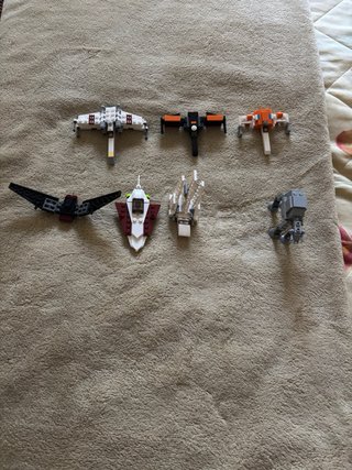 Lego Star Wars mini naves