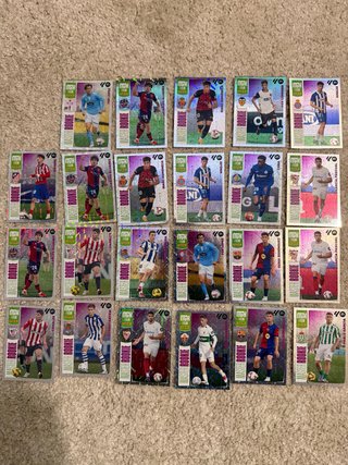 Lote cromos MGK Master Rookie 2025/26
