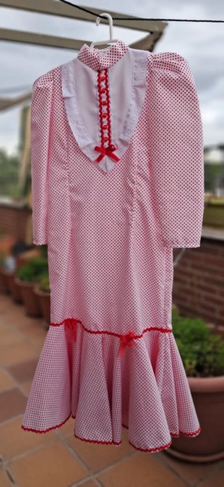 Traje de chulapa para niña