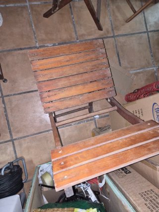 Mesa y Sillas Plegables Madera IKEA