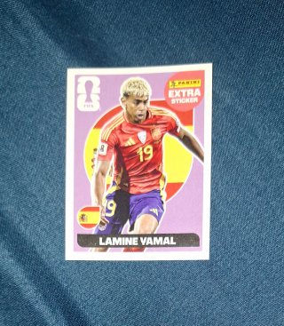 Cromo Lamine Yamal Extra Panini 2026