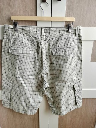 Bermuda Springfield cuadros multi bolsillos
