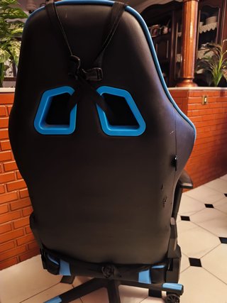 Silla Gaming Newskill Kitsune Negra y Azul