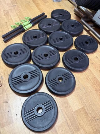 Par de Mancuernas 14kg C/U