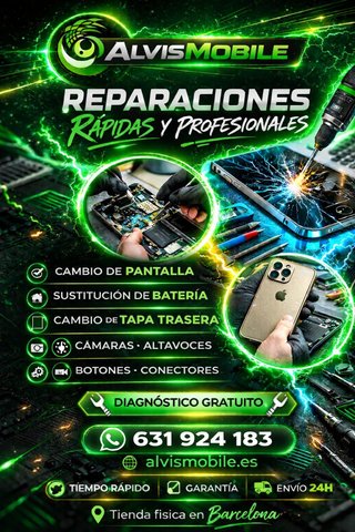 ⭐ Cambio pantalla iPhone Se 2022 59€ – 30 MIN