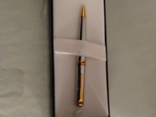 Bolígrafo Maurice Lacroix Plata y Oro