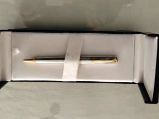 Bolígrafo Maurice Lacroix Plata y Oro