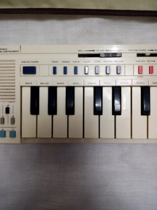 MINI PIANO/TECLADO CASIO MODELO PT-20 AÑOS 80/90