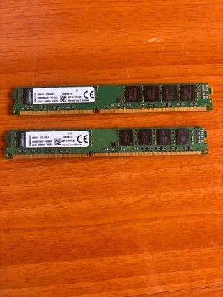 2x Kingston 8GB RAM DDR3