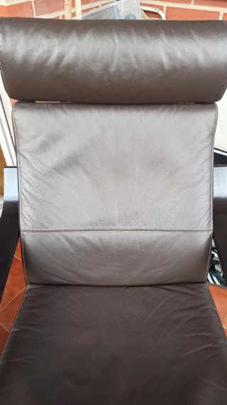 Sillón IKEA POÄNG Piel Marrón
