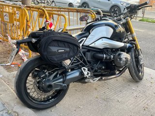 BMW R nine T 2014 Naked Negra y plateada
