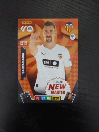 Panini Liga 2025-26 New Master Cards