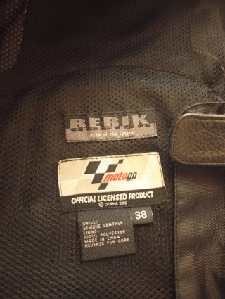Chaqueta y pantalón de moto Berik, cuero mujer