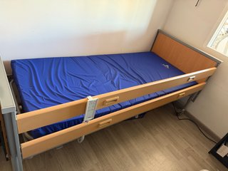 Cama ortopédica eléctrica con colchón