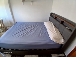 Cama Matrimonio LED y USB