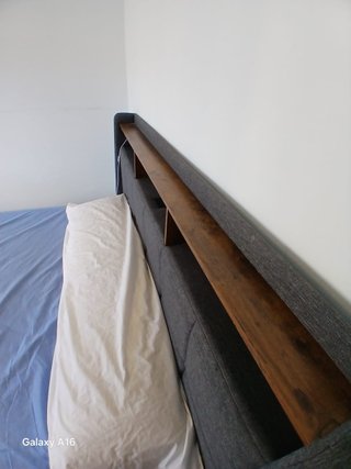 Cama Matrimonio LED y USB