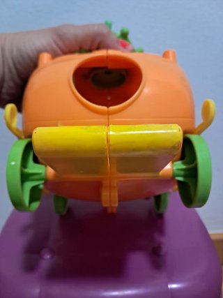 Coche de Princesa cenicienta con Muñeca pinypon
