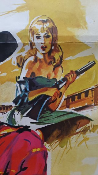 Cartel Cuando el alba se tiñe de rojo 1968