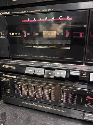 Equipo de música Pioneer vintage