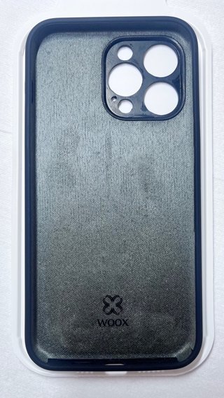 Funda WOOX Silicona con Soporte Anillo