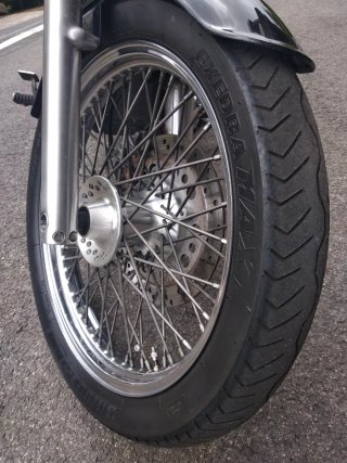 Honda Shadow 600 Cruiser Negra/Naranja