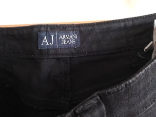 Pantalón Mujer Armani Jeans Negro