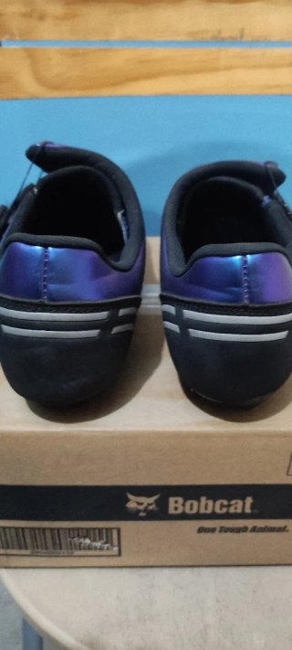Zapatillas Ciclismo Deportivas Moradas Talla 42