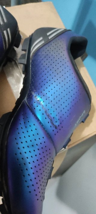 Zapatillas Ciclismo Deportivas Moradas Talla 42