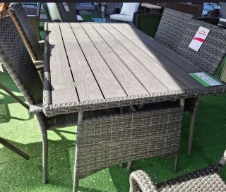 Comedor Terraza Jardín mesa y 4 sillas NUEVO