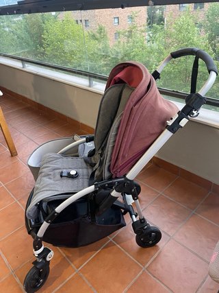 Carrito Bugaboo Bee 6 con capazo y silla 3 capotas
