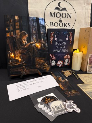 Caja literaria una lección de Tinta y venganza