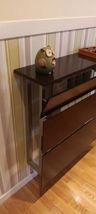 Mueble cubre radiador madera y metal