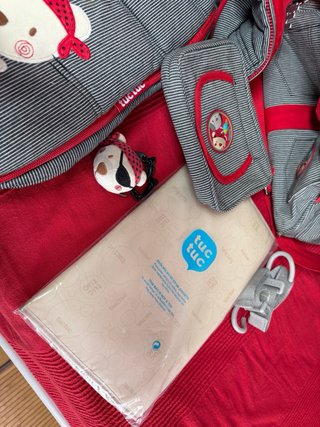 Conjunto Tuc Tuc Saco invierno Carrito Pirata