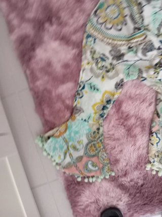 Vestido ibicenco estampado talla M