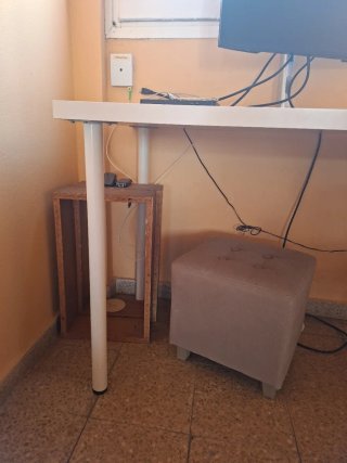 Mesa de escritorio blanca Ikea