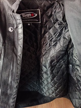 Chaqueta Moto Shiro Helmets Negra