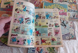 Lote de 10 tebeos variados Mortadelo etc.