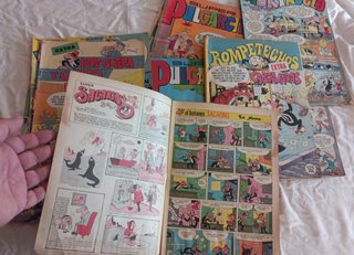 Lote de 10 tebeos variados Mortadelo etc.