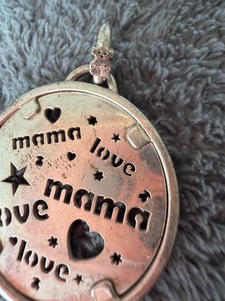 Colgante Tous Love Mama Redondo Plata