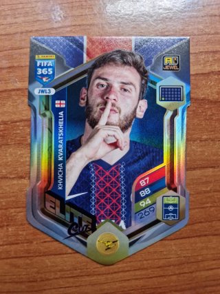 Cromo Adrenalyn FIFA 365 Kvaratskhelia Elite