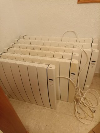 Acumuladores de calor blancos