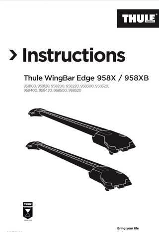 Barras Techo Thule Wingbar Edge