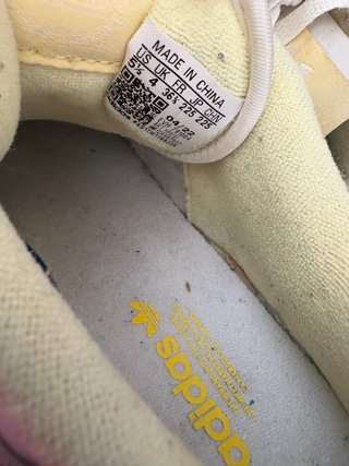 Zapatillas Adidas Forum 84 Low blancas y amarillas